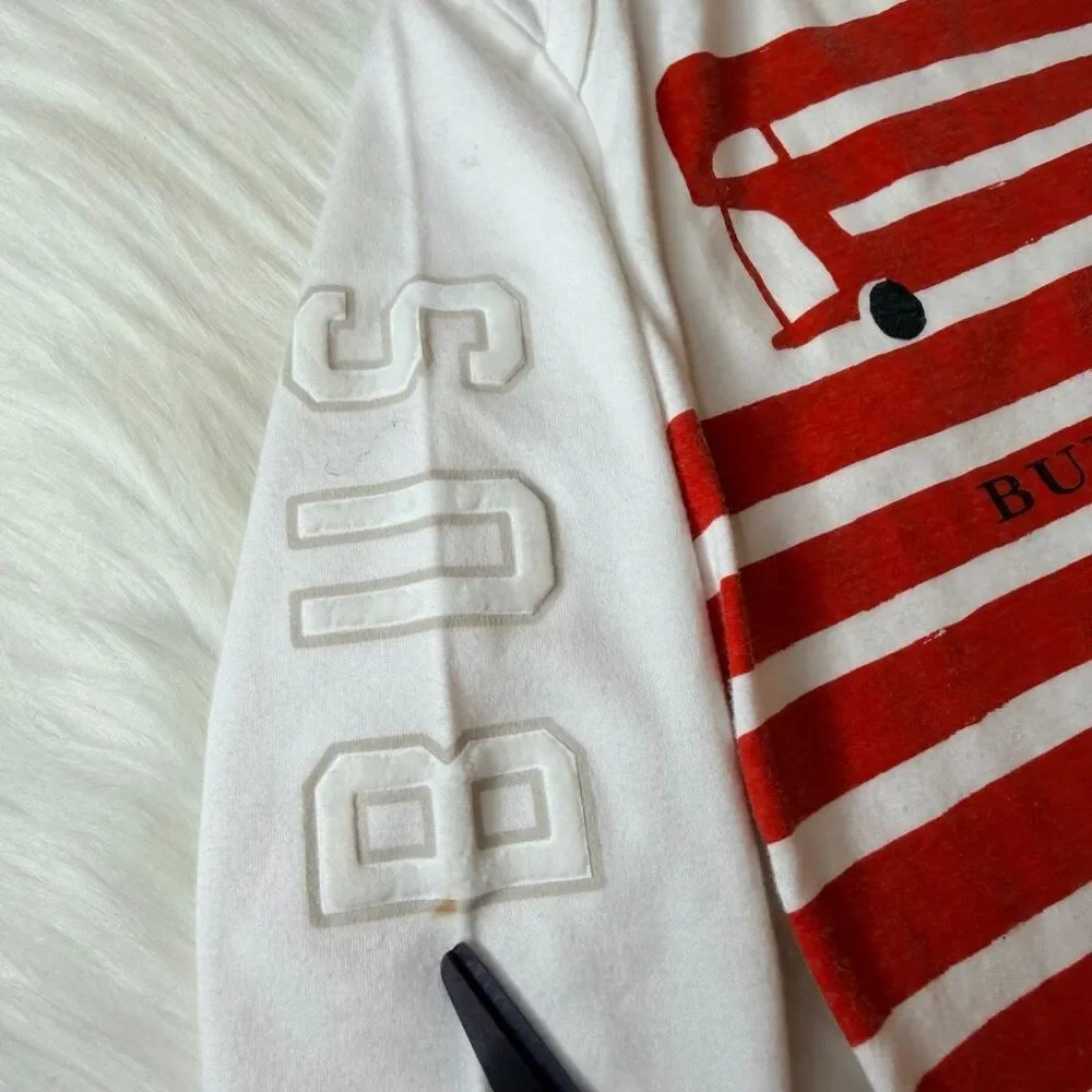 BURBERRY Children Double Decker Bus Coverall Jumpsuit Size 12 Months